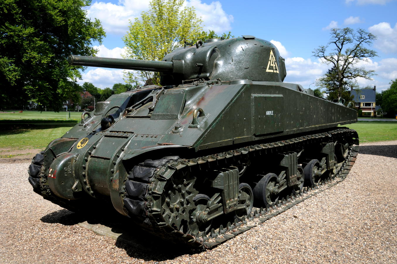 WO2 tank Airborne Museum Oosterbeek